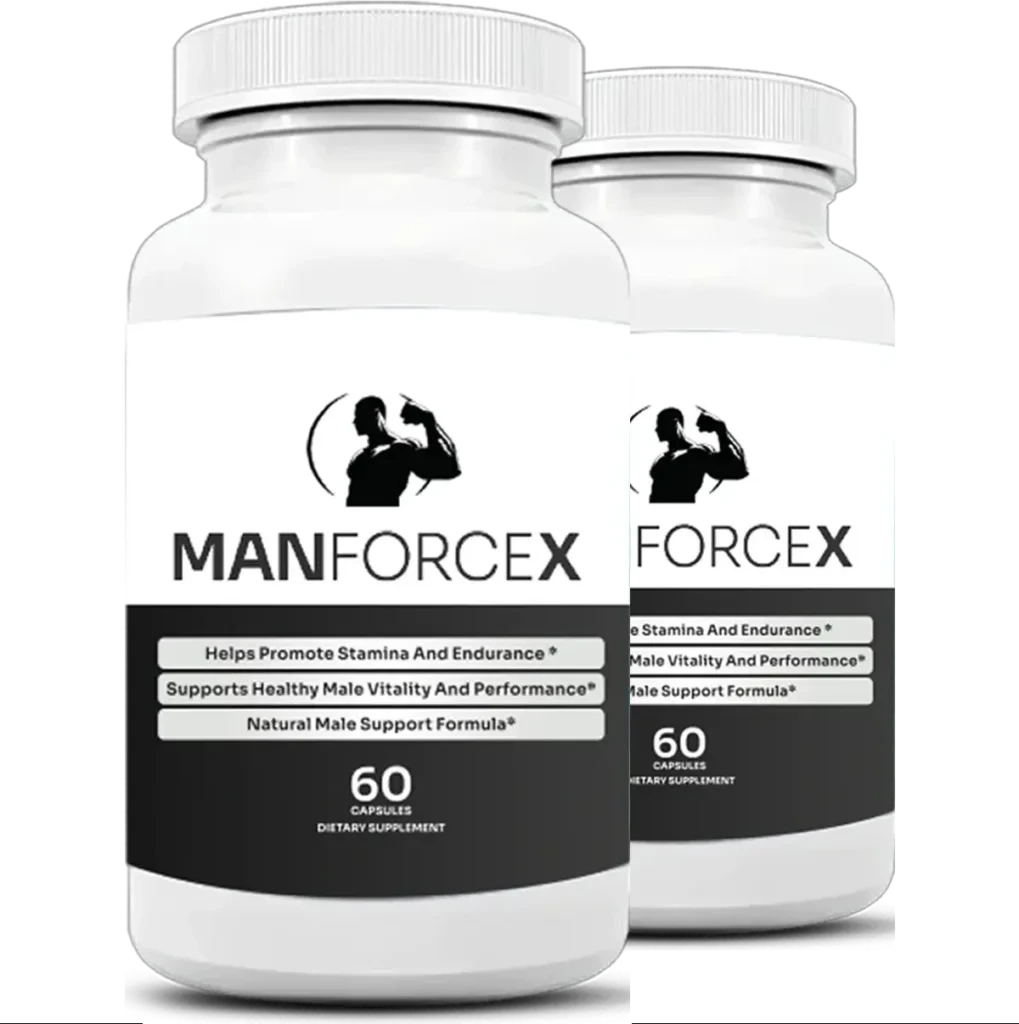 ManForceX supplement bottle